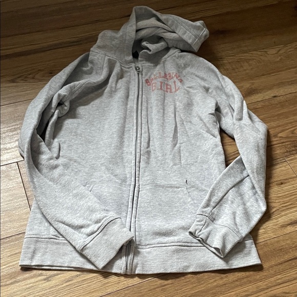 George Other - George Light Gray Hoodie with Pink Accents (Bin D)​